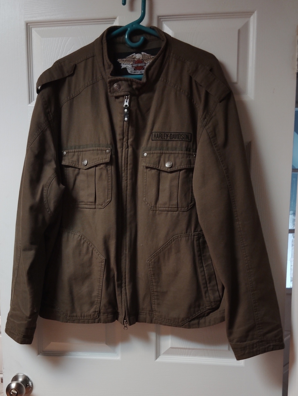 Harley-Davidson Olive Green Military Field Jacket